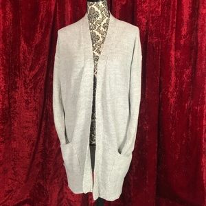 Women’s Long Cardigan Sweater sz L